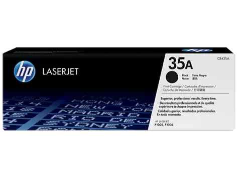 HP 35A Black Original LaserJet Toner Cartridge(CB435A)