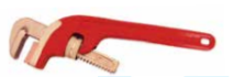 Temo 200mm Safety End Type Pipe Wrench - Be-Cu