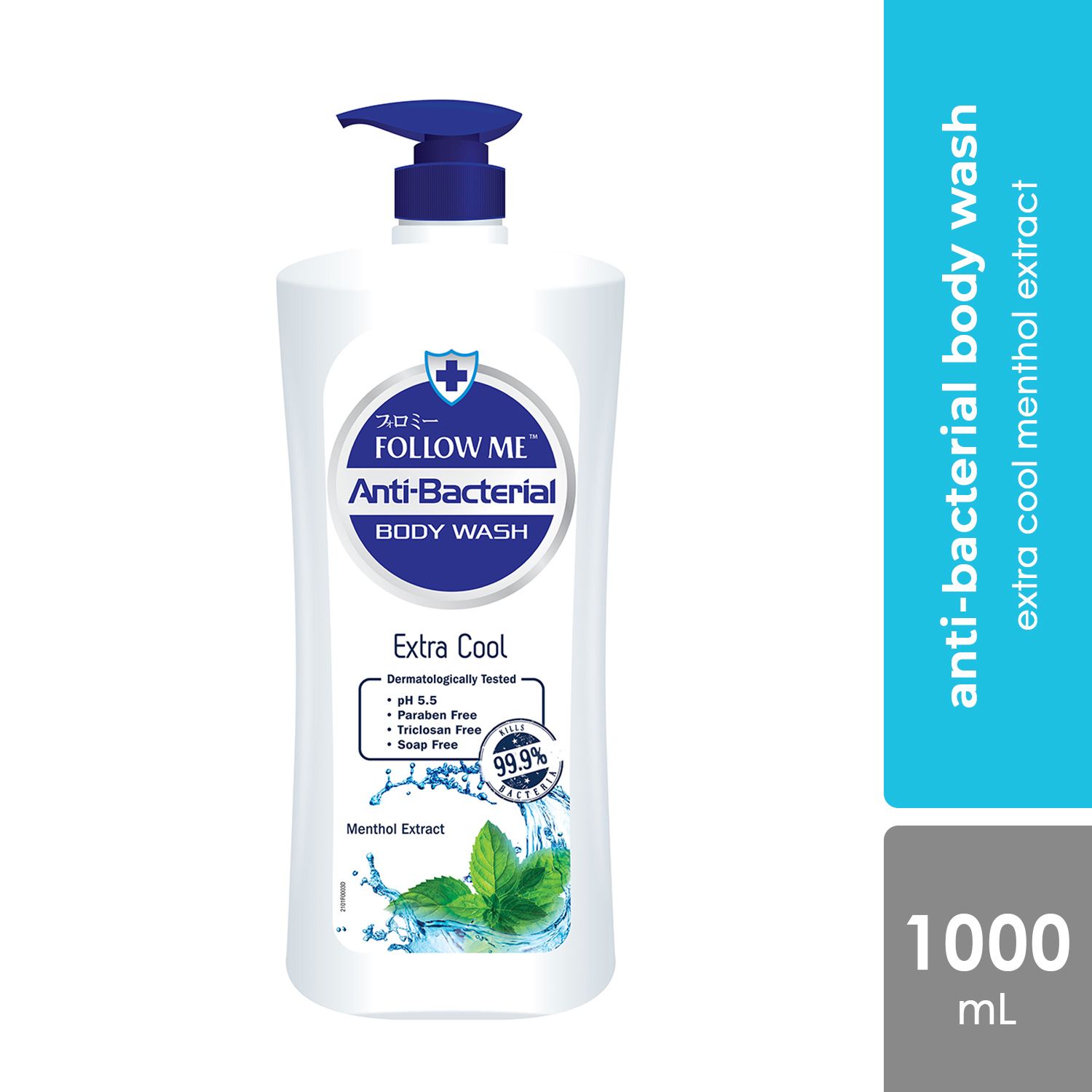 FOLLOW ME ANTIBACTERIA BODY WASH 1000ML