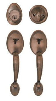 Armor ATH-130 Double Handle Entrance Door Lock Set Ac Colour