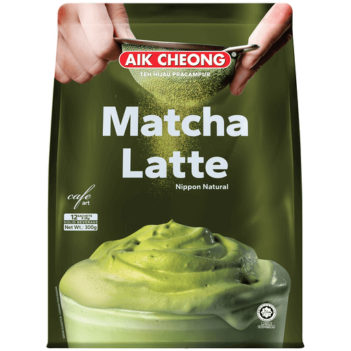 AIK CHEONG  MATCHA LATTE 3IN1  12'S X 25G