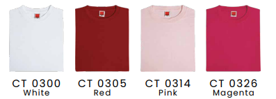 CT03 (F) RN Tee (S/S, 180gsm)
