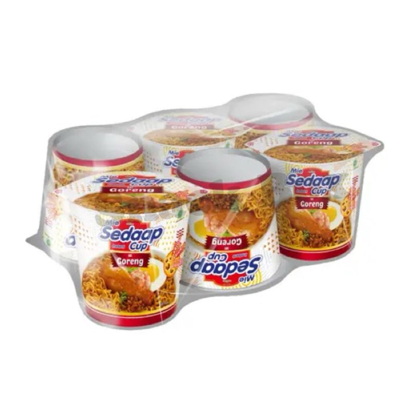 MI - SEDAAP INSTANT CUP GORENG ASLI 6X81g