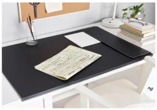 DESK PAD-BLACK 86CM X 58CM WITH TNB LOGO