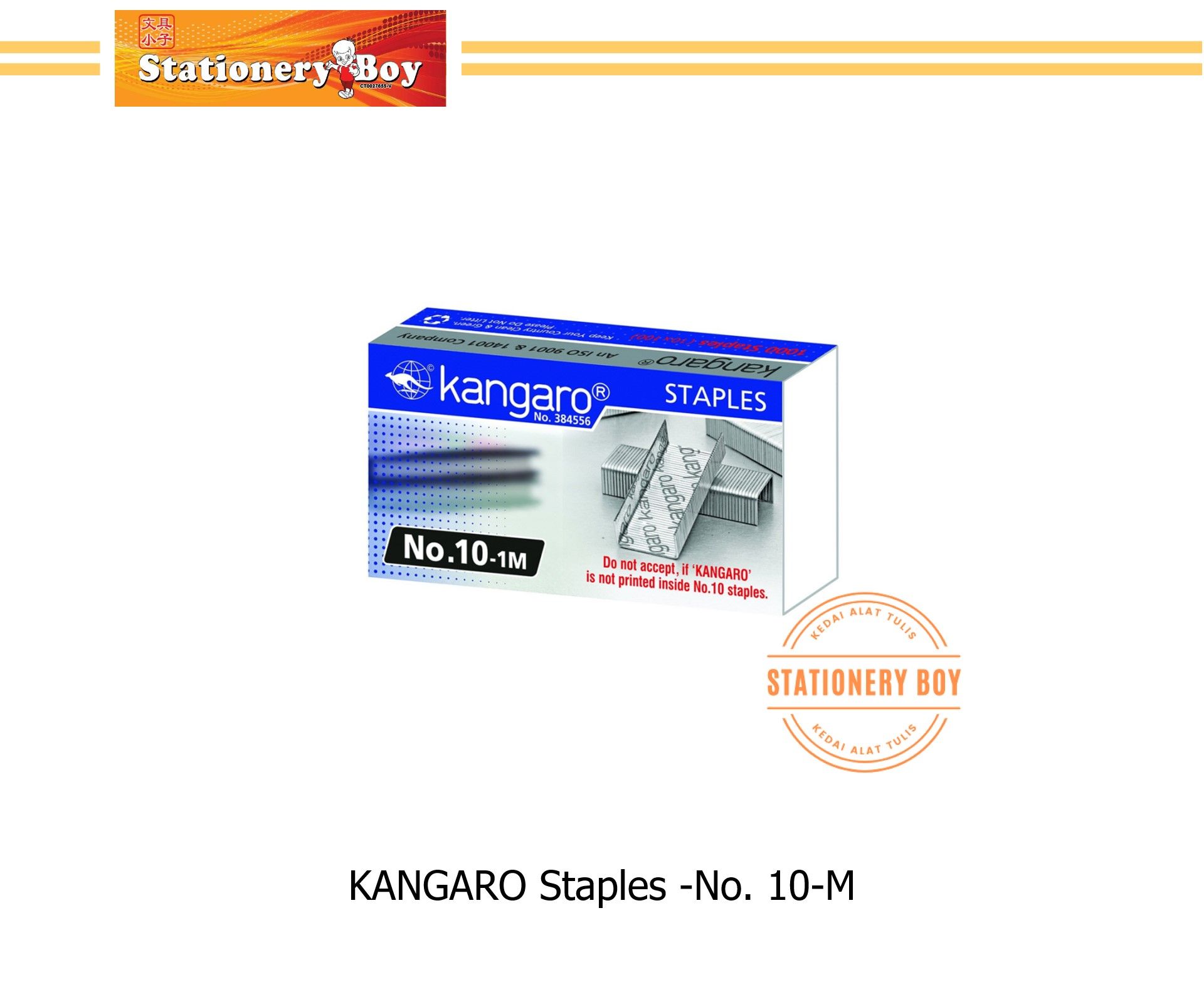 KANGARO 10 Staples / Dawai Kokot