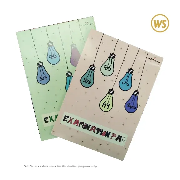 A4 EXAM PAD 50GMS X 50'S
