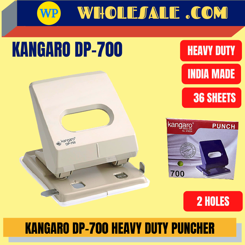KANGARO / PUNCHER / HEAVY DUTY / DP-700 / OFFICE PUNCHER / PEPER PUNCH / 2 HOLE PUNCHER