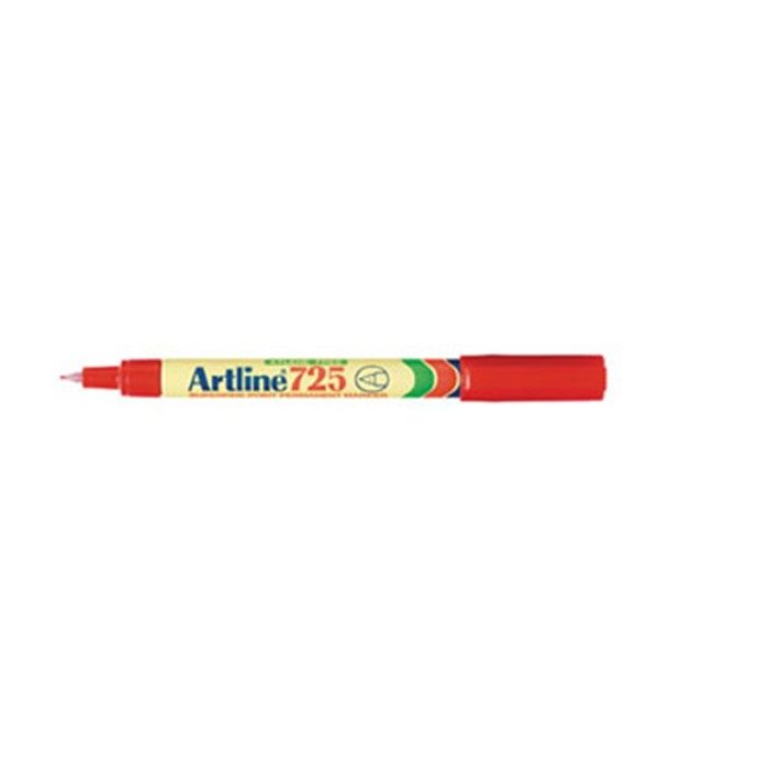 Artline Superfine point Permanent Marker 725 Red
