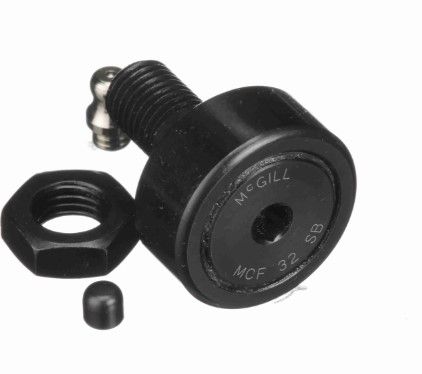 McGill CAMROL庐 Crowned Metric Cam Follower - Stud Mount Roller - Hex Hole - Sealed - MCF 32 SB