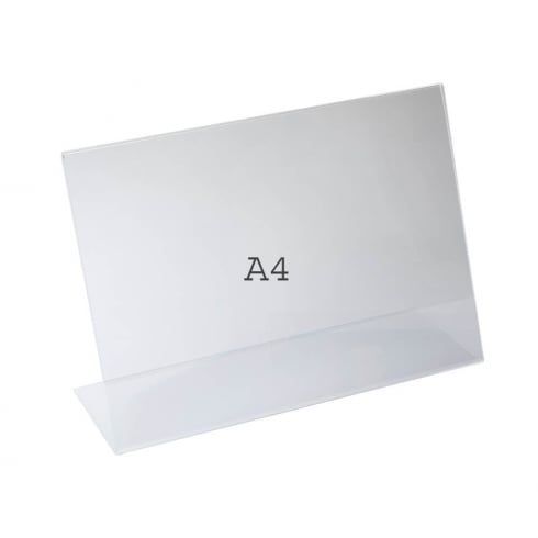 QP A4 Landscape Acrylic Information Holder