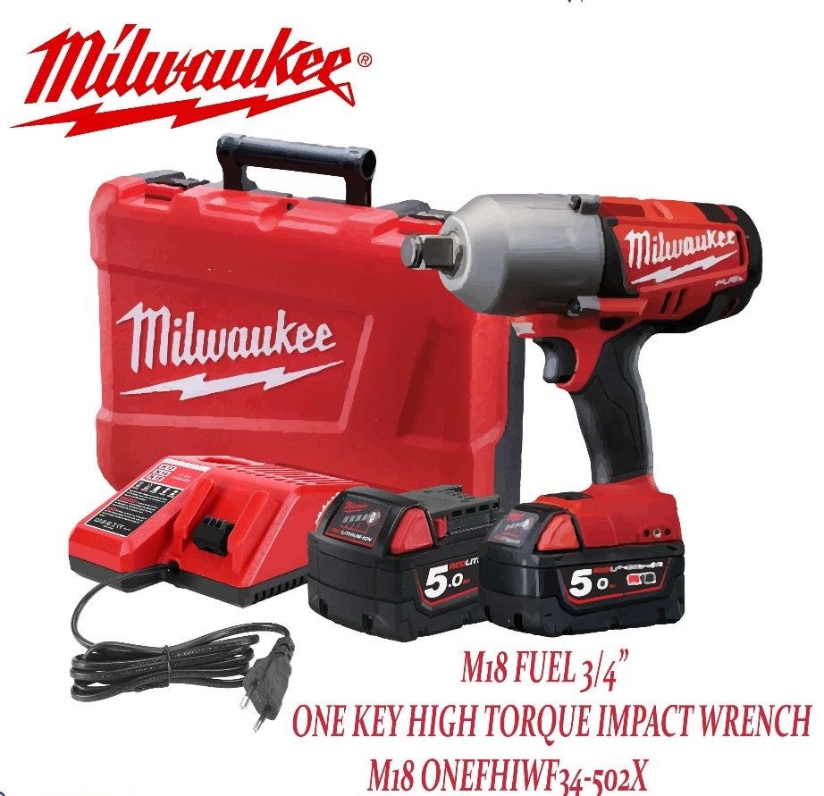 MILWAUKEE M18 FUEL ONE-KEY 3/4" HIGH TORQUE IMPACT WRENCH