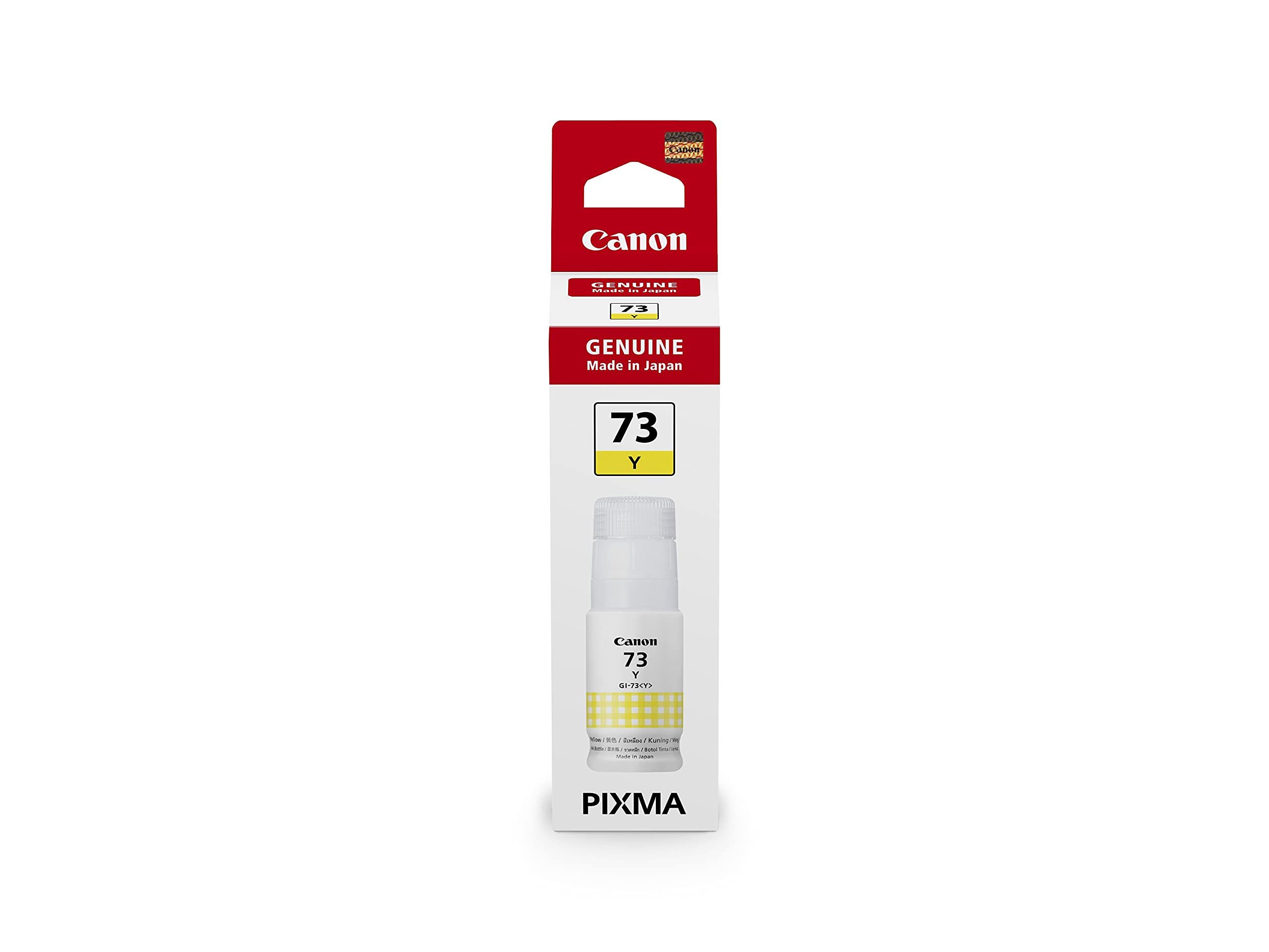 CANON Yellow Ink Bottle (60 ml) GI-73 Y
