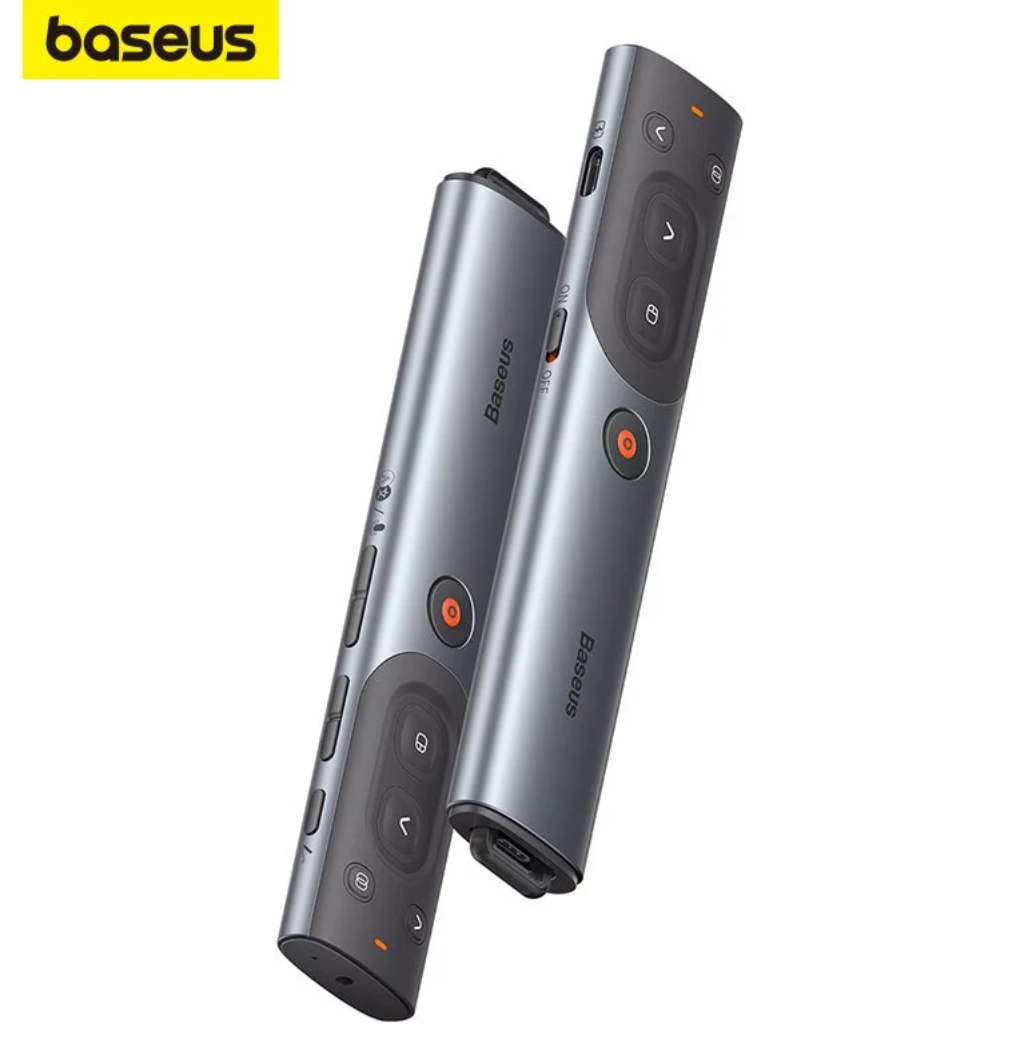 Baseus Presentation Remote Wireless Laser Pointer Slides PPT Remote Control Pointer Presenter