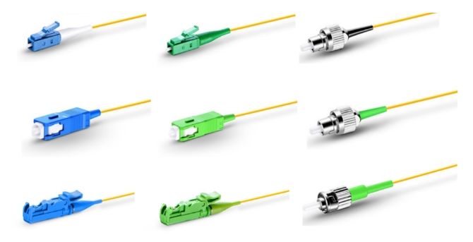 SC/UPC Pigtail Singlemode 900 mic 657a1 tight buffer 1.5m white/Yellow