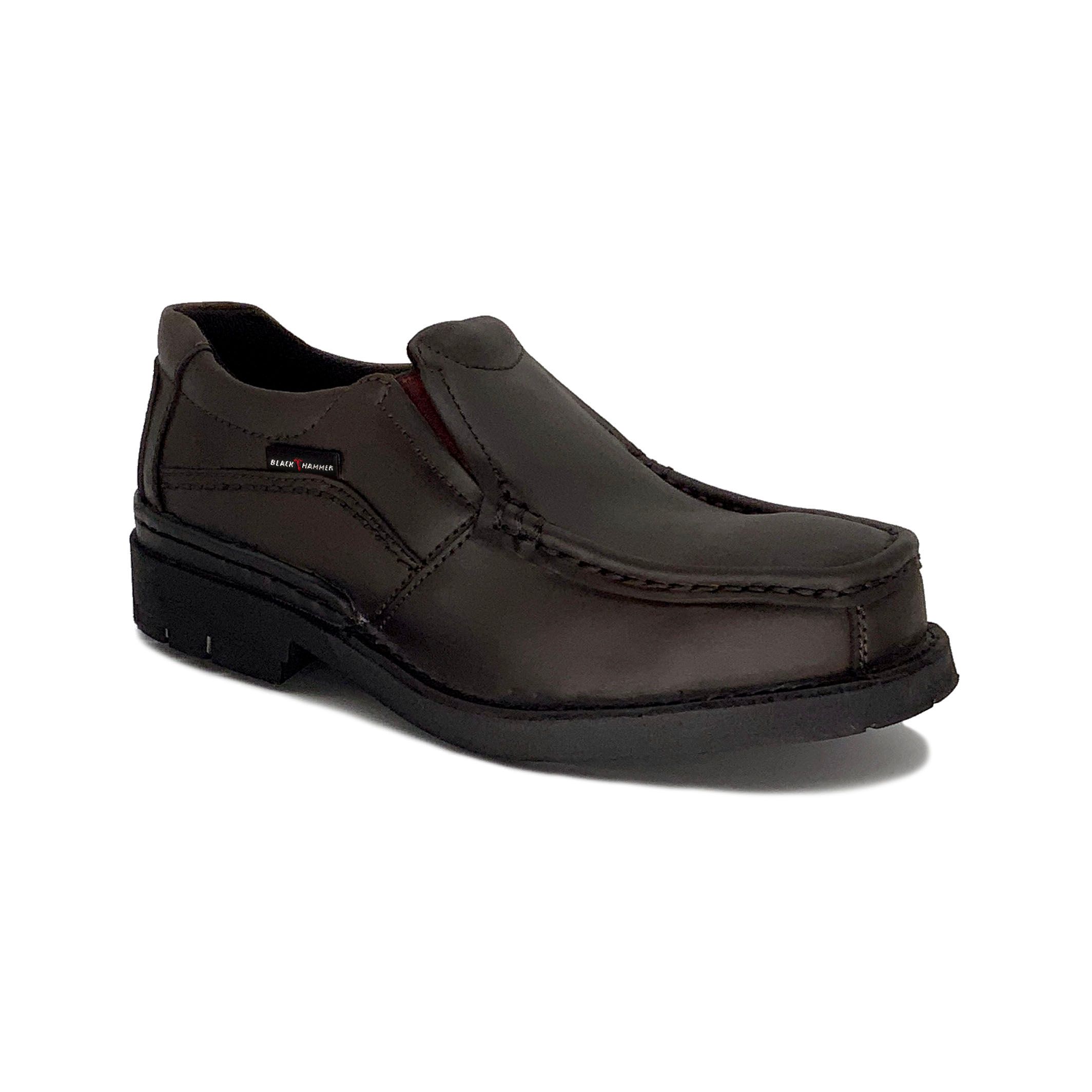 Black Hammer Low-cut Slip Ons - Brown (UK 5-10)