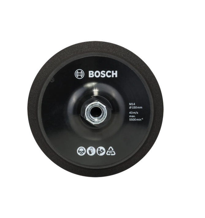 BOSCH M14 BACKING PAD (150 MM) (2608612027)