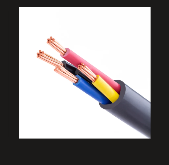 PVC Flexible cable 4 core (6mm x90M)