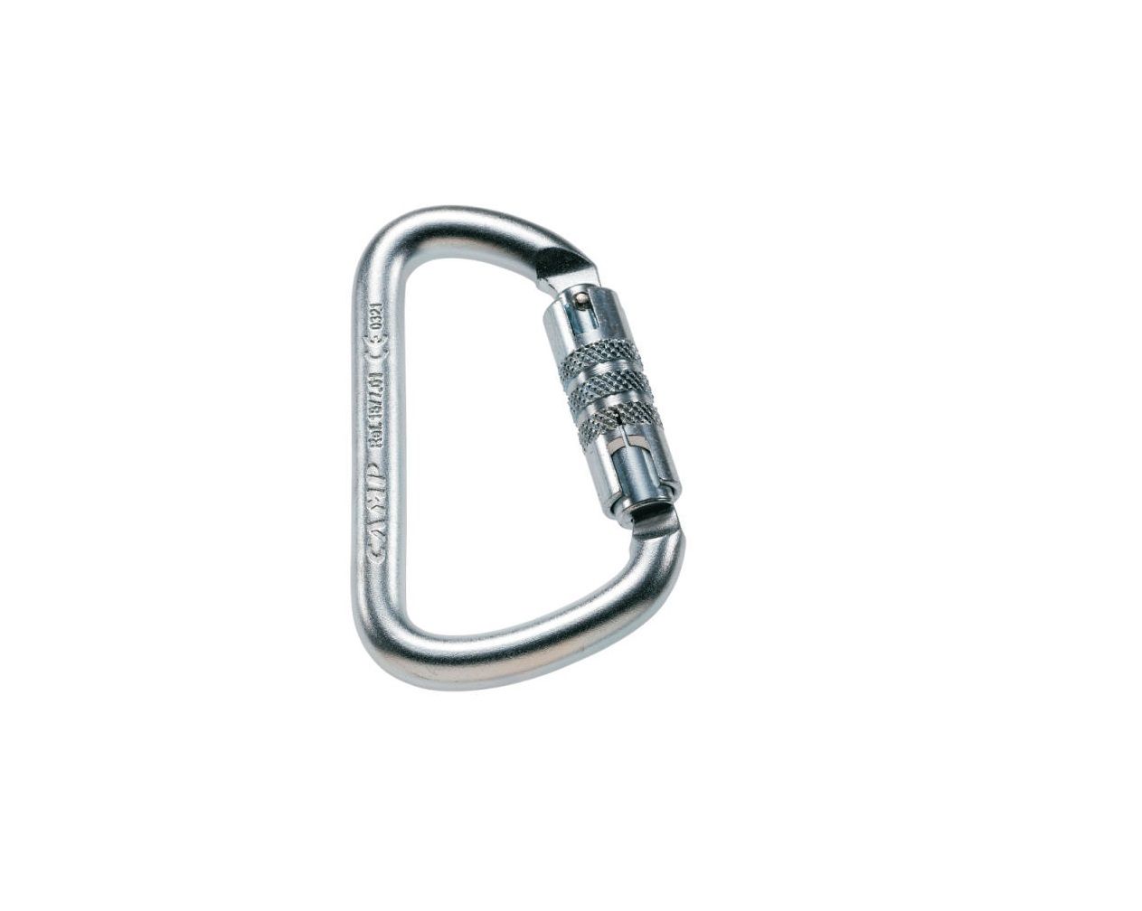 CAMP Safety Carabiner D-SHAPE STEEL - 2 LOCK