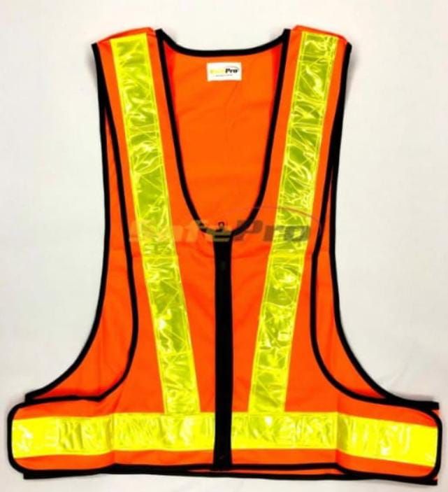 Safety vest with front & rear TNB logo