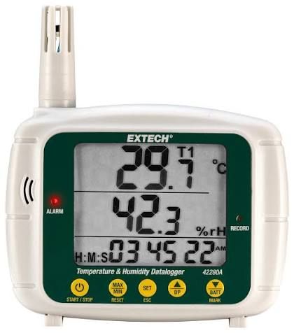 EXTECH 42280 TEMPERATURE AND HUMIDITY DATALOGGER