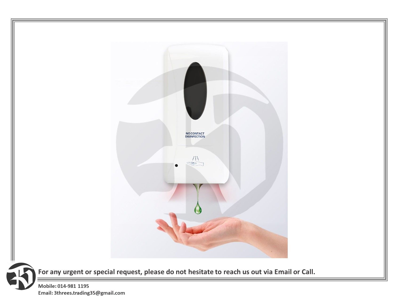 Automatic Hand Sanitizer Dispenser 1000ml
