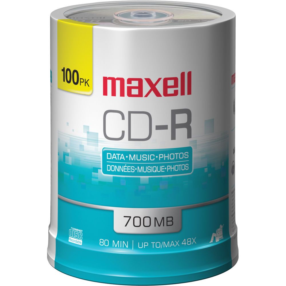 Maxell CD-R 700MB 80min 100 pieces