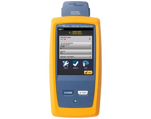 Fluke Network 500 Mhz Cableanalyzer V2, W/Wifi DSX-602 AP
