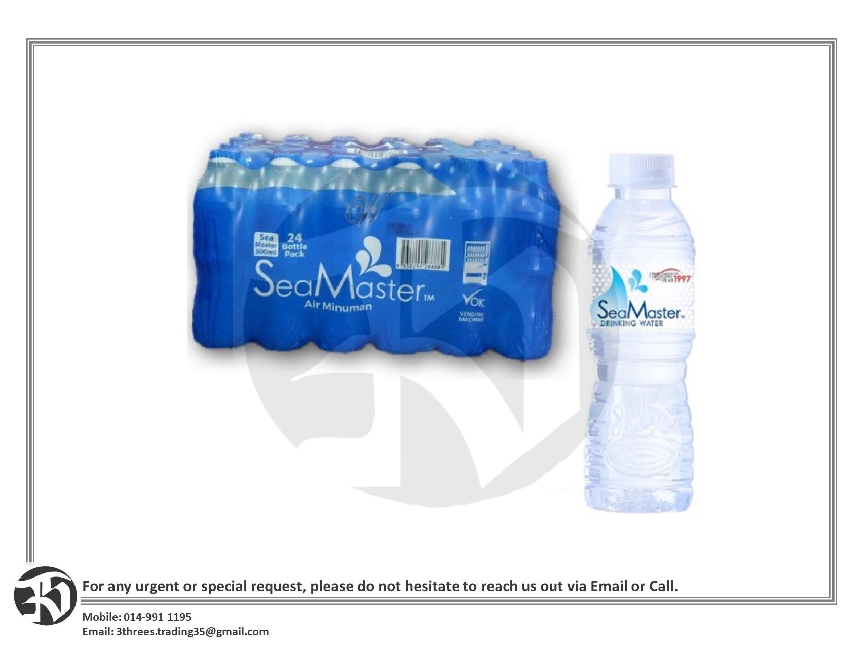 SEAMASTER Drinking Water 500ml