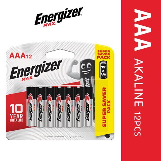 ENERGIZER MAX AAA 12 PC