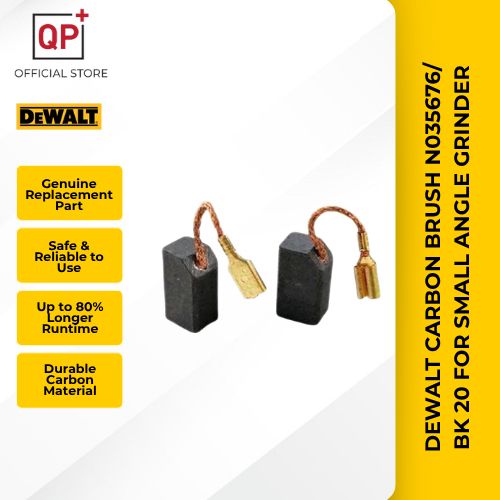 DEWALT CARBON BRUSH N035676/ BK 20 FOR SMALL ANGLE GRINDER DW810/DW803/DW820 l BERUS KARBON l 碳刷-