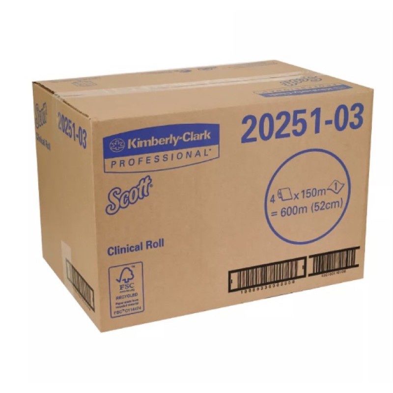 SCOTT L10 CLINICAL ROLL (4ROLLSX150M)