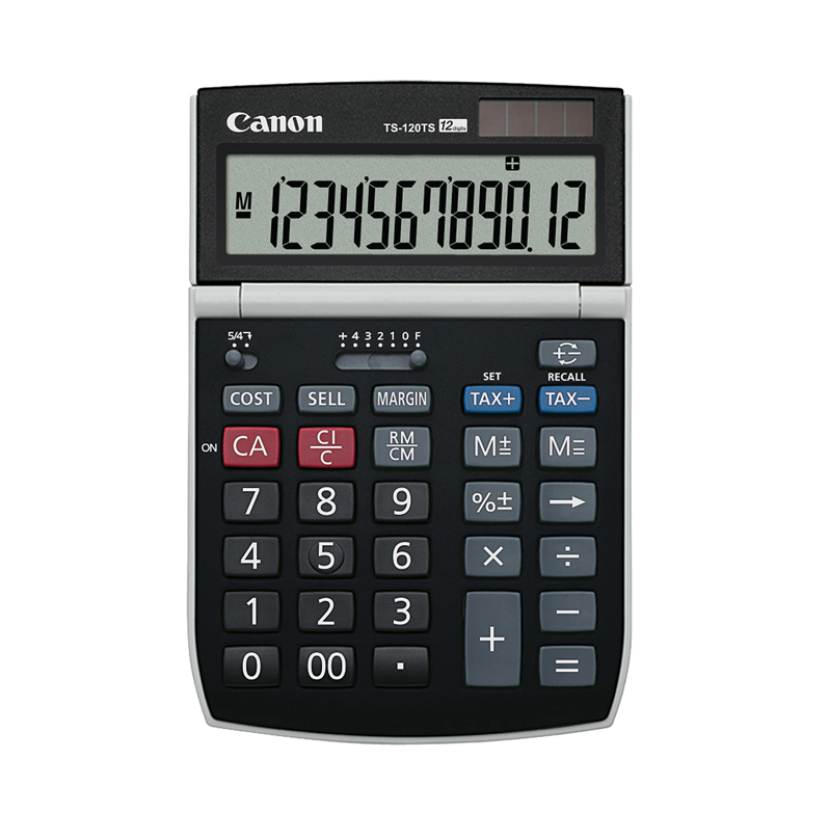 CANON TS-120TS DESKTOP CALCULATOR (12-DIGIT)