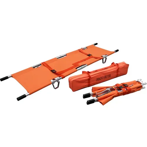 Double Fold Stretcher (w/sewn 2 strap in Carrying Bag)