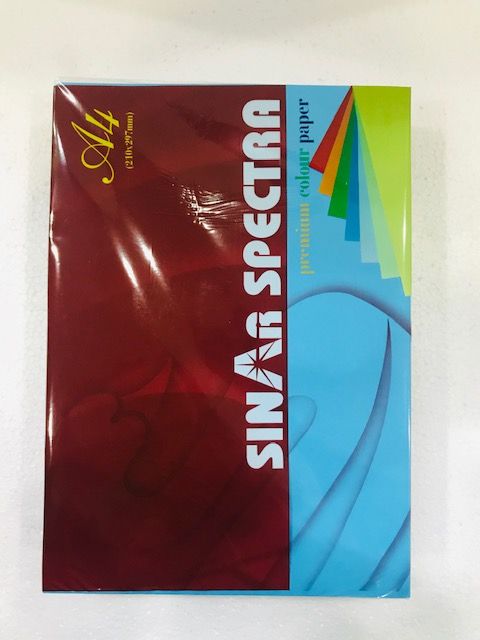A4 80G SINAR SPECTRA COLOUR 450'S TURQUOISE