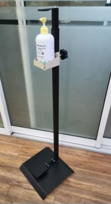 OEM OCHA Hand Free Sanitizer Stand - PUSH BY FOOT TYPE FREE PENINSULAR MALAYSIA ONLY