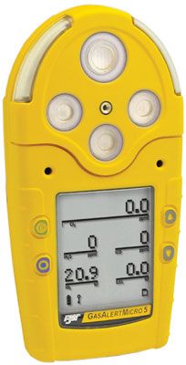 HONEYWELL BW MICRO 5 (CL2, CO, L3L, 02, H2S) WITH PUMP