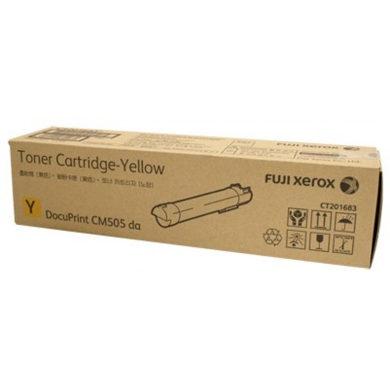 Fuji Xerox CT201683 DPCM505da Yellow Toner Standard Yield 12K (Item no: XER M505DAYEL)