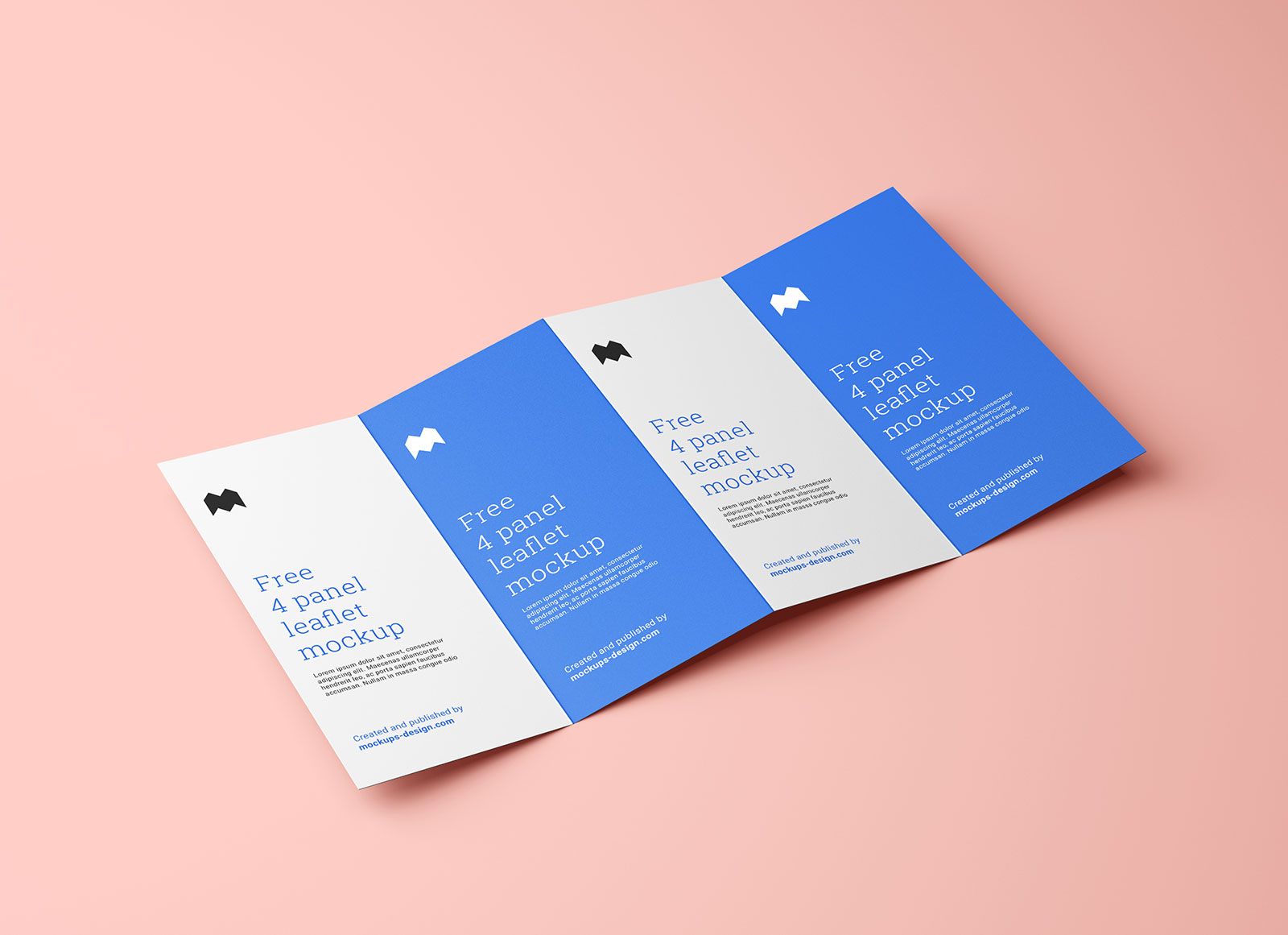 OEM Flyer Brochuer Folding 4 Panel (Custom Design)