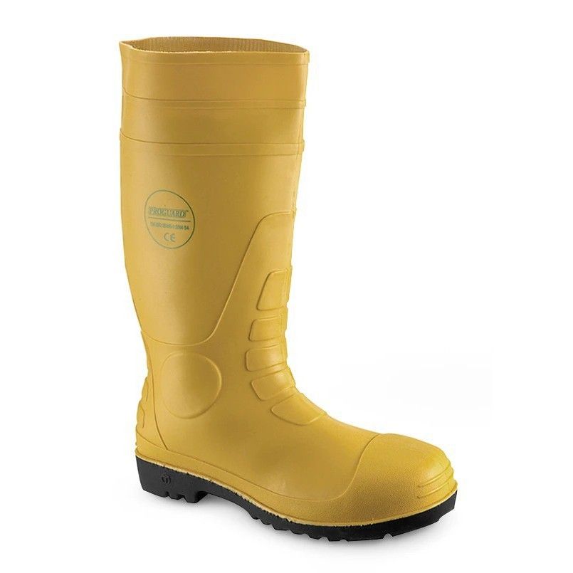 PROGUARD Safety Wellingtons Boots R3 Series Steel Toe & Midsole Cap (Size 9)