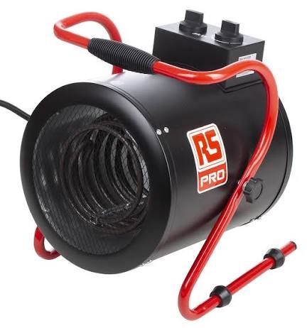 RS PRO 5 kW Fan Industrial Heater