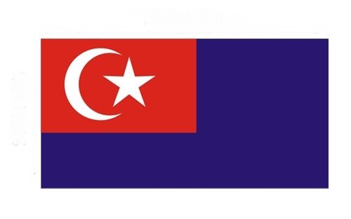 Malaysia All States Flag Johor 3'' x 6''