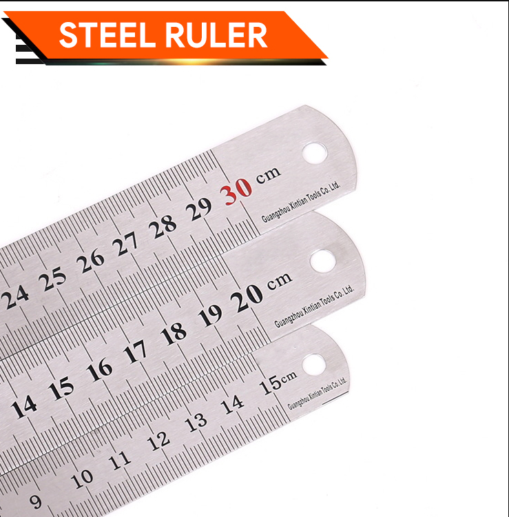 STEEL RULER (15CM ~ 50CM) RANDOM