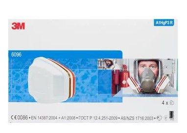 3M鈩�Gas, Vapour and Particulate Filter 6096