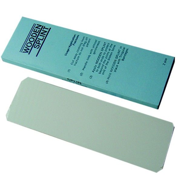 QP WOODEN SPLINT 4.5CM X 15.5CM (2 PCS)