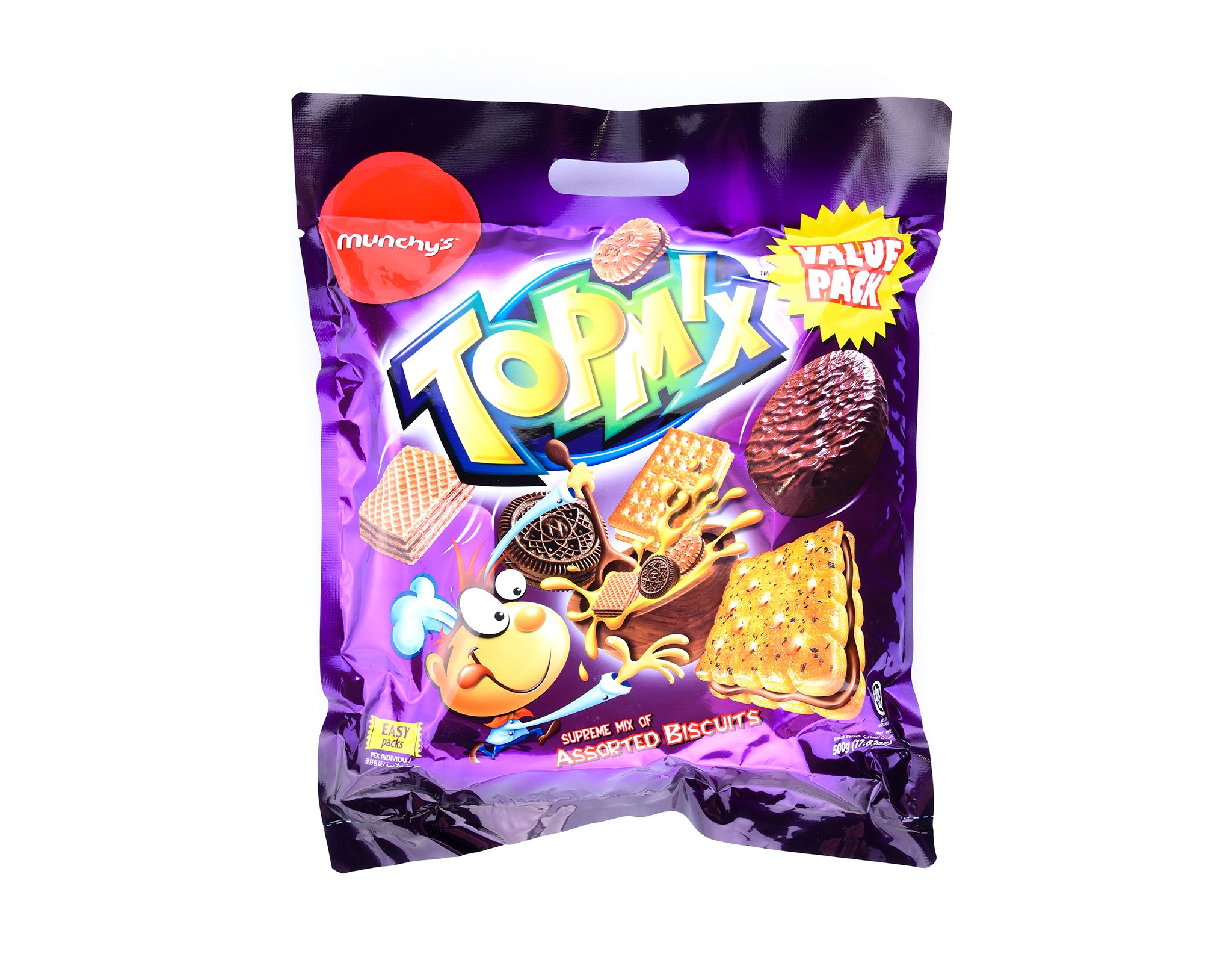 (Loose Pack) Munchy’s Topmix Assorted 500 g