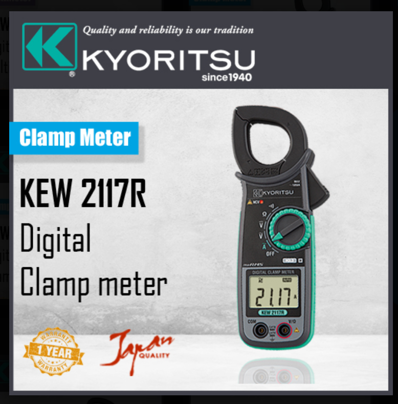 KYORITSU 2117R AC CLAMP METER