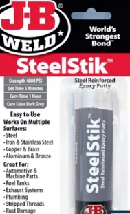 *JB Weld SteelStik Epoxy Putty Stick 57g (2oz)
