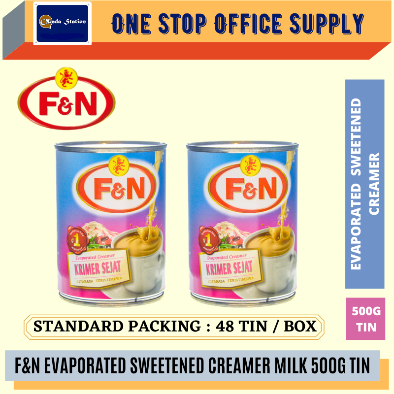 F&N Evaporated Creamer 390g- 1 TIN / SUSU PEKAT / F&N / MILK