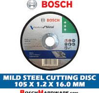 BOSCH CUTTING DISC 4'' FOR METAL 105 X 1.2 X 16.0MM (2608619343) X 25PCS/BOX