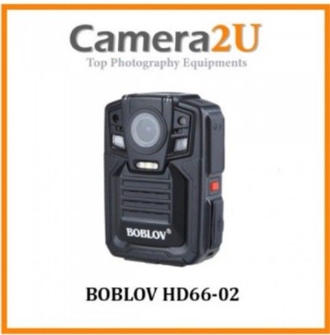 BOBLOV HD66-02 1296P 64GB Portable HD Body Police Camera